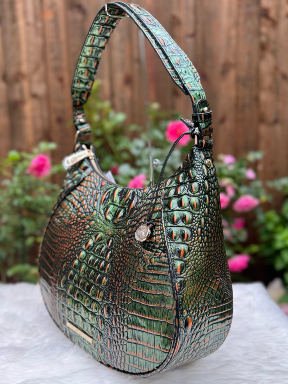 NWT Brahmin Amira Samba Melbourne Leather Purse - Picture 2 of 6